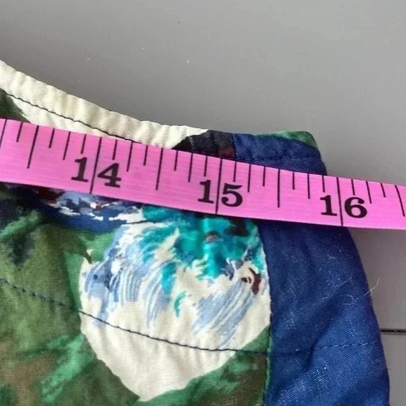 [S]Vintage BOA France Cross Shoulder Belt Open Back Floral Print  Mid Dress - Picture 13 of 16